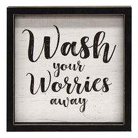 Thumbnail for Wash Your Worries Away Framed Print