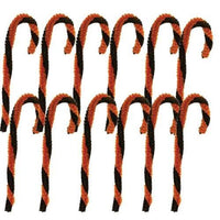 Thumbnail for 12 Set Chenille Halloween Candy Canes - The Fox Decor