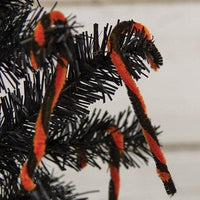 Thumbnail for 12 Set Chenille Halloween Candy Canes - The Fox Decor