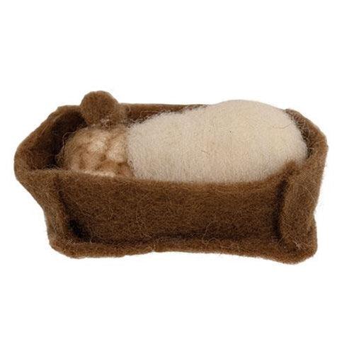 3 Set Felted Nativity - The Fox Decor