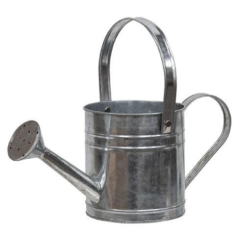 Galvanized Metal Watering Can - The Fox Decor