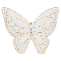 Thumbnail for Distressed White Resin Butterfly Shelf Sitter 3 Asstd