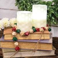 Thumbnail for Holiday Geometric Wood Beaded Garland 40 - The Fox Decor