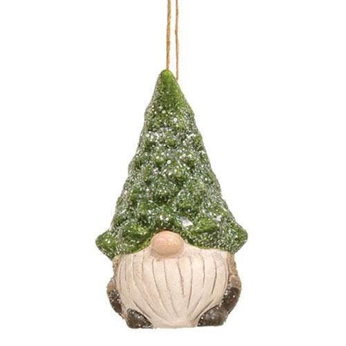 Evergreen Tree Hat Gnome Ornament 2 Asstd - The Fox Decor