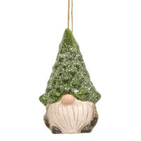 Evergreen Tree Hat Gnome Ornament 2 Asstd - The Fox Decor