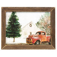 Thumbnail for Rusty Red Christmas Framed Print 12 x 16