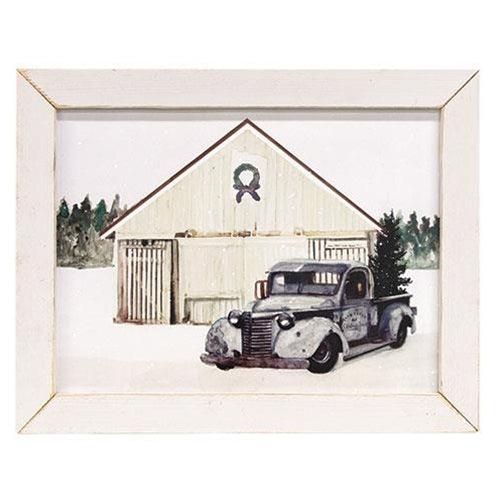 Vintage Delivery Framed Print 12 x 16