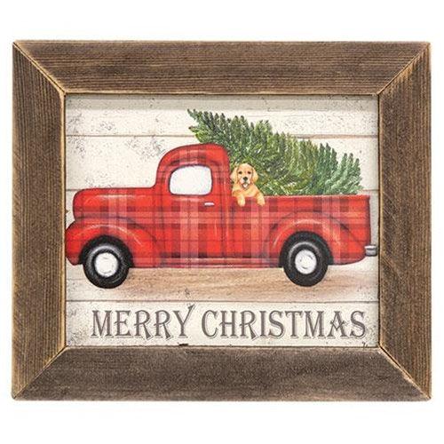 Christmas Ride Framed Print 8 x 10 - The Fox Decor