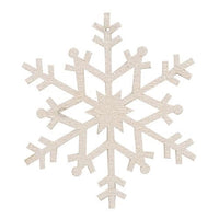 Thumbnail for Lg White Snowflake Ornament