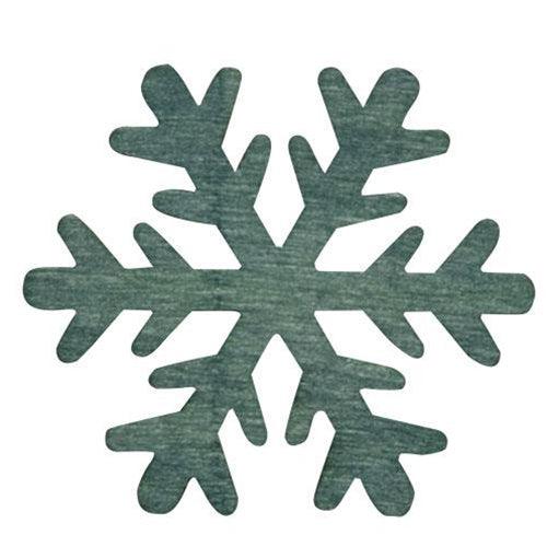 Cool Blue Winter Snowflake Bowl Filler 15 4 Asstd - The Fox Decor