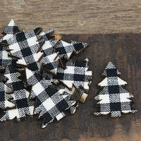 Thumbnail for Black White Plaid Tree Bowl Filler - The Fox Decor