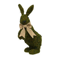 Thumbnail for Mossy Bunny with Jute Ribbon Topiary - The Fox Decor