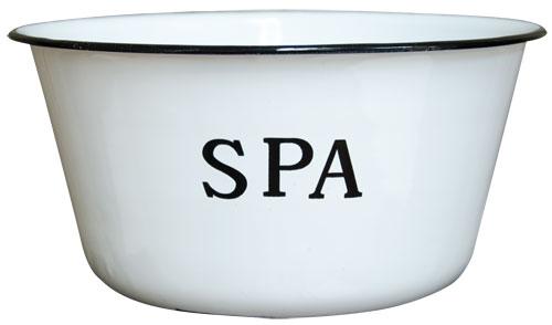 Enamelware Spa Bowl