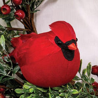 Large Feathered Cardinal Clip - The Fox Decor