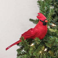 Red Feathered Cardinal Clip 12 - The Fox Decor