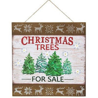 Thumbnail for Christmas Sign w LED Light 2 Asstd - The Fox Decor