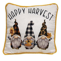 Happy Harvest Fall Pillow 2 Asstd - The Fox Decor