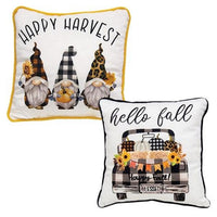 Thumbnail for Happy Harvest Fall Pillow 2 Asstd