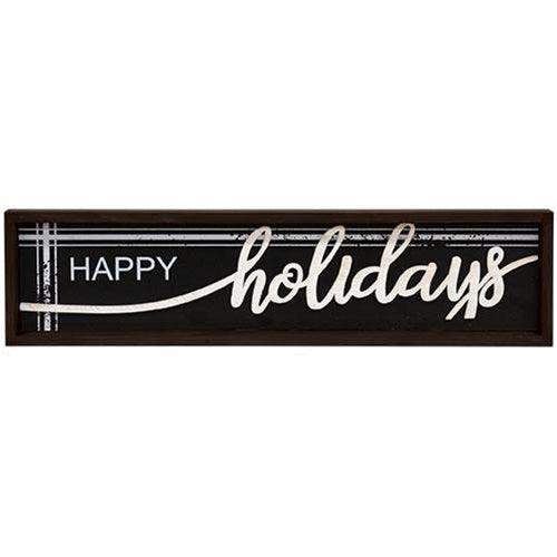 Christmas Frame Black & White 3 Asstd - The Fox Decor