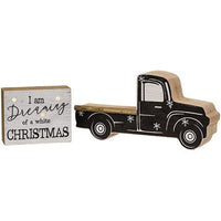 Christmas Truck with LED Lights 3 Asstd - The Fox Decor