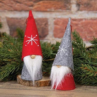 Thumbnail for Mini Christmas Felt Gnome Ornament 2 Asstd - The Fox Decor