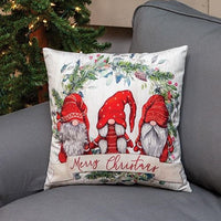 Thumbnail for Merry Christmas Gnomes Pillow