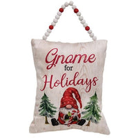 Thumbnail for Gnome For The Holidays Pillow Ornament