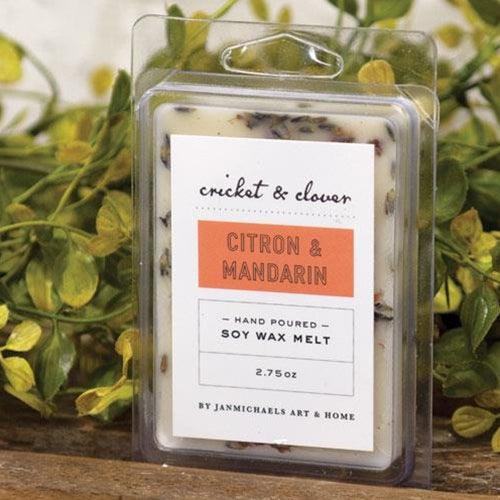 Citron & Mandarin Soy Wax Melt - The Fox Decor