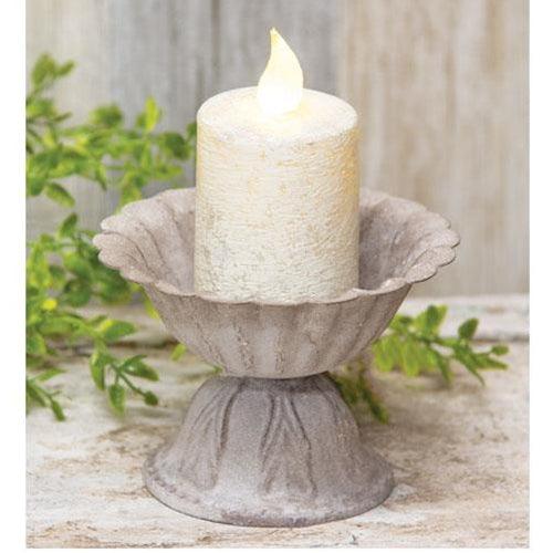 Distressed Metal Petal Planter - The Fox Decor