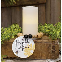 Bee Humble and Kind Bead Ornament - The Fox Decor