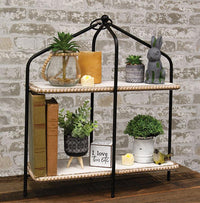 Thumbnail for Distressed Beaded 2-Tier Planter Shelf - The Fox Decor