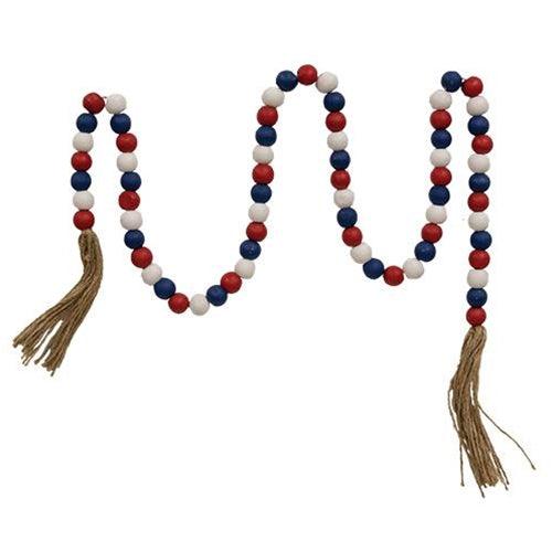 Americana Bead Garland - The Fox Decor