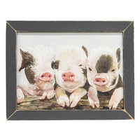 Thumbnail for Three Little Piglets Framed Print