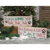 Making A List Sign 2 Asstd - The Fox Decor