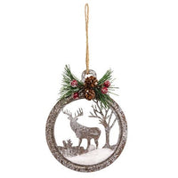 Thumbnail for Deer Flurry Flake Ornament