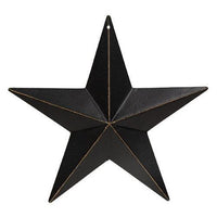 Thumbnail for Antique Black Barn Star 8 - The Fox Decor
