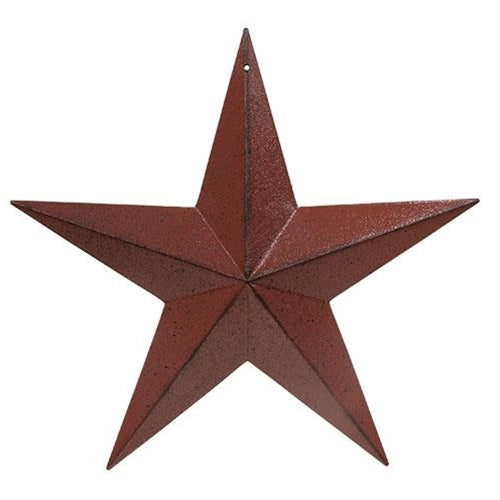 Burgundy Barn Star 12