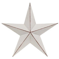Thumbnail for Antique White Barn Star 12 - The Fox Decor