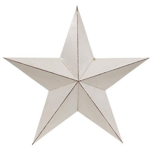 Antique White Barn Star 18 - The Fox Decor