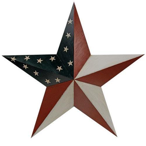Americana Barn Star 24 - The Fox Decor