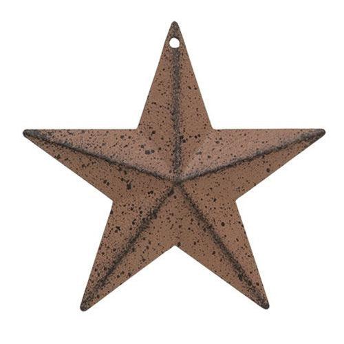 Rust & Black Barn Star 35 - The Fox Decor