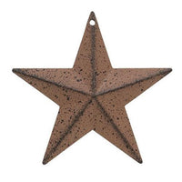 Rust & Black Barn Star 35 - The Fox Decor