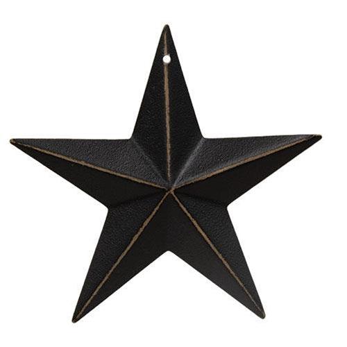 Antique Black Barn Star 35 - The Fox Decor