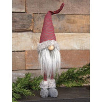 Small Standing Plush Gnome Santa - The Fox Decor