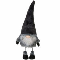 Small Gray Wobble Santa Gnome - The Fox Decor