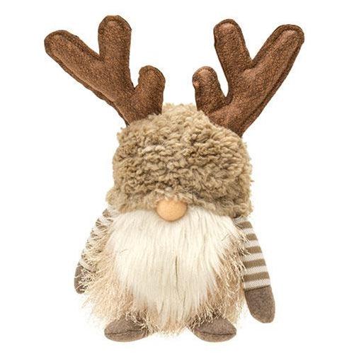 Reindeer Gnome Sitter 2 Asstd - The Fox Decor