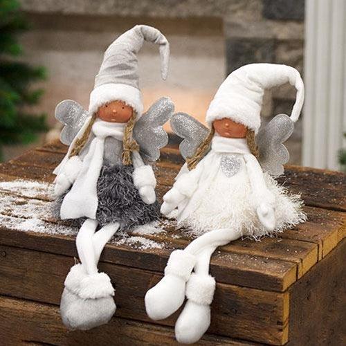 Sitting Angel 2 Asstd - The Fox Decor