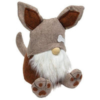 Dog Gnome Tan & Burnt Orange 2 Asstd - The Fox Decor