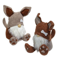 Dog Gnome Tan & Burnt Orange 2 Asstd - The Fox Decor