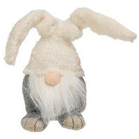 Mr & Mrs Mini Fuzzy Bunny Gnome 2 Asstd - The Fox Decor